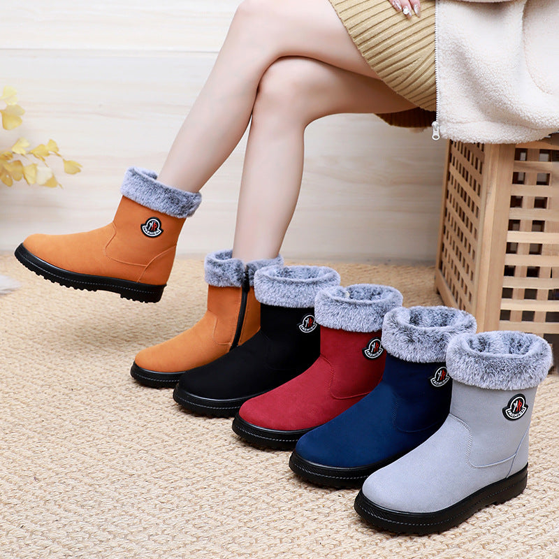 Damen Winterstiefel Warm Weich Innenfutter Rutschfest