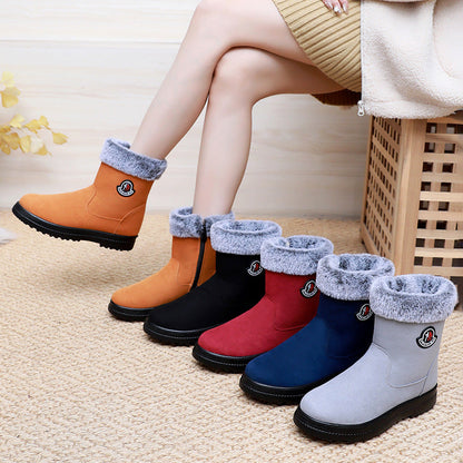 Damen Winterstiefel Warm Weich Innenfutter Rutschfest