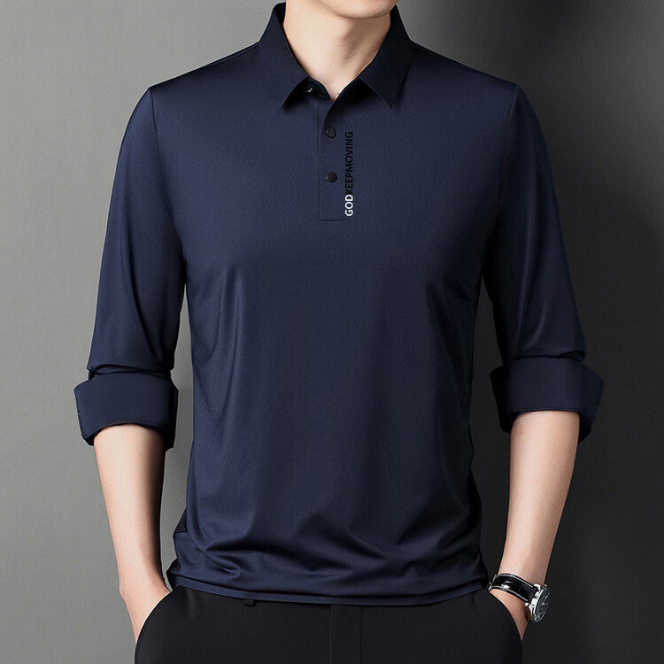 Polo-Shirt Herren Feuchtigkeitsregulierend Sportlich Modern