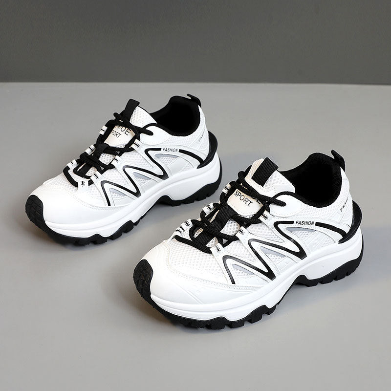 Damen Sneaker Sportlich Multifunktionell Griffig