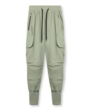 Damen Cargo-Hose Bequem Elastisch Mit Reißverschlusstaschen