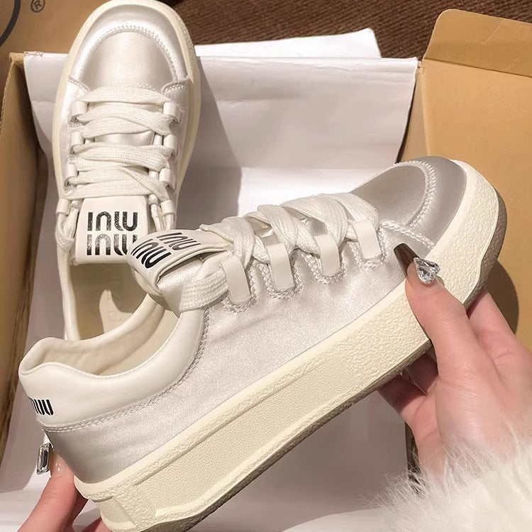 Damen Sneaker Elegante Sportschuhe Weite Sohle