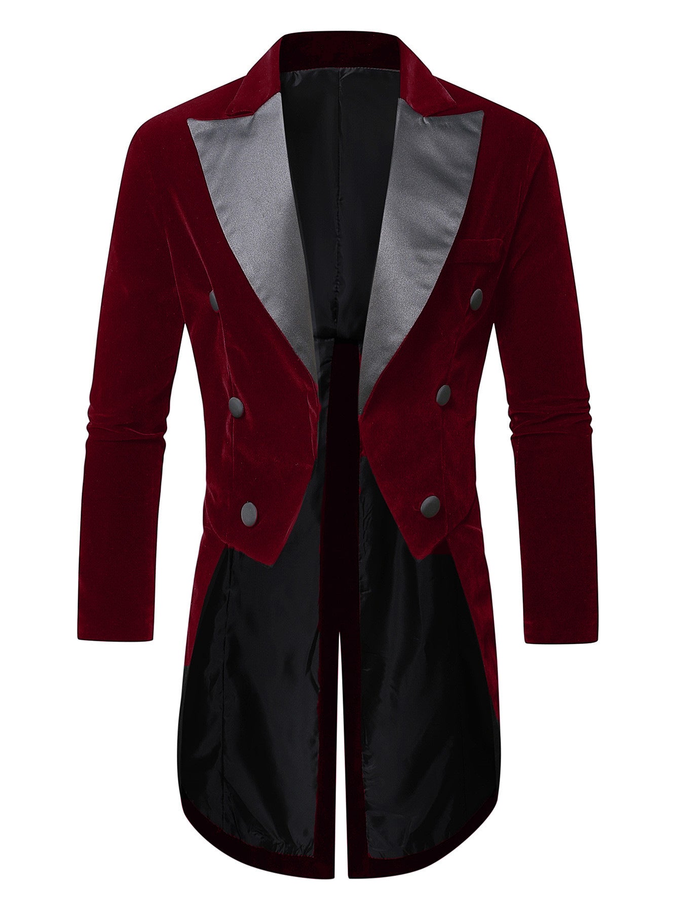 Eleganter Herren Samt Blazer Berlin Style Schwarz