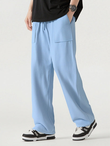 Herren Cargo-Hose Bequem mit Taschen Elastisch