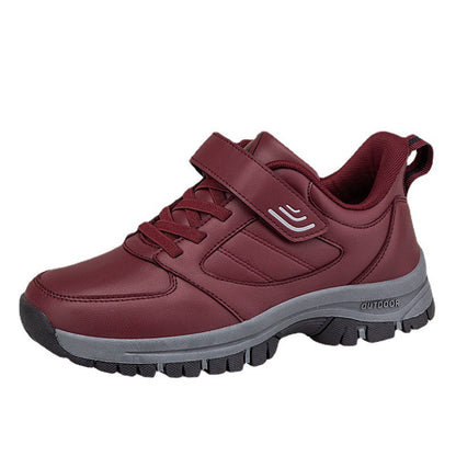 Damen Sneaker Outdoor Schuhe Klettverschluss Bequem