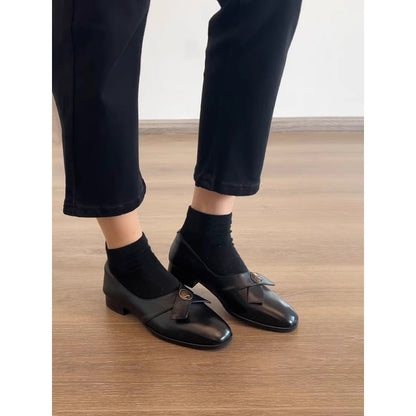 Damen Flats Elegante Riemen Schuhe Chic Mode