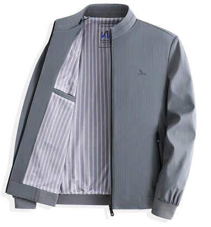 Herren Blouson Moderner Schnitt Elegant Casual