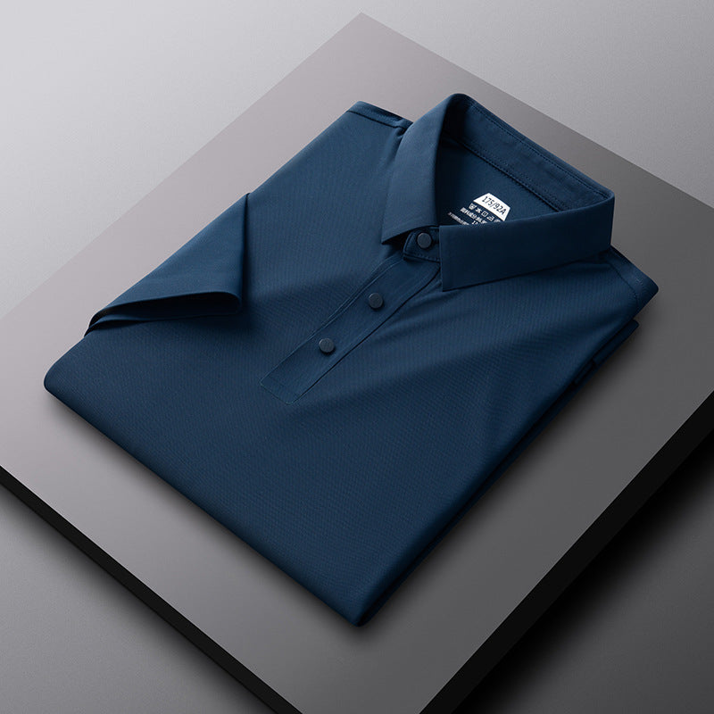Herren Poloshirt Atmungsaktiv Strukturiert Modern