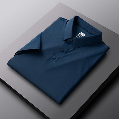 Herren Poloshirt Atmungsaktiv Strukturiert Modern