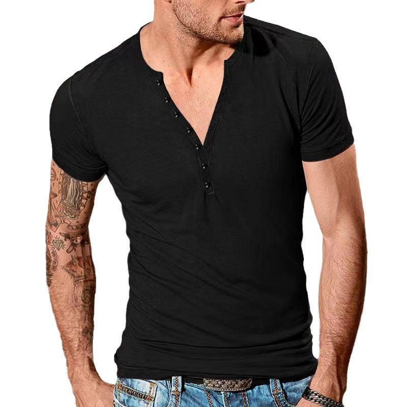 Herren T-Shirt Kurzarm Weich Baumwolle Berlin Style