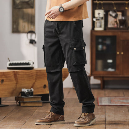 Herren Cargo Hose Bequem Multifunktional Elastisch