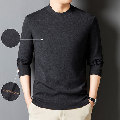 Herren Pullover Rundhals Eleganter Baumwolle Qualität