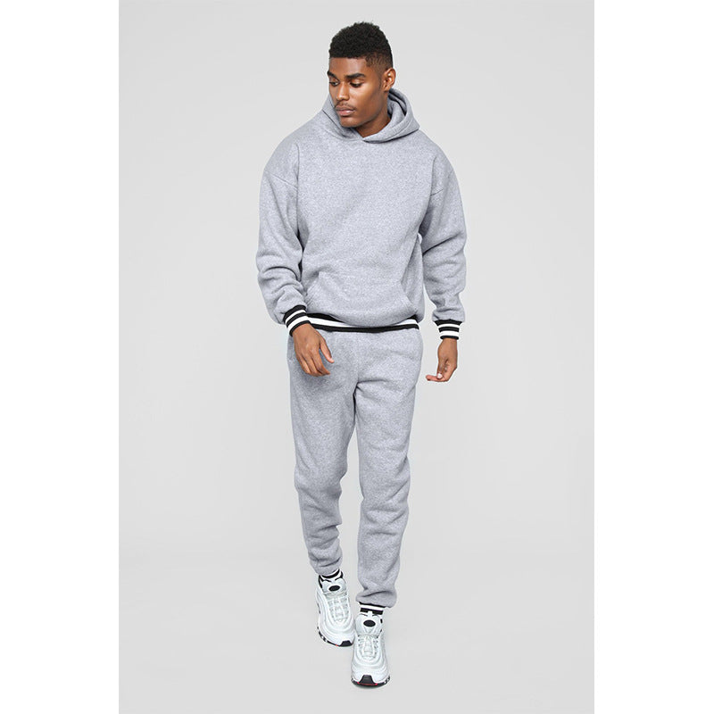 Herren Sportset Sweatshirt Jogginghose Bequem Sportlich - BerlinGlamour