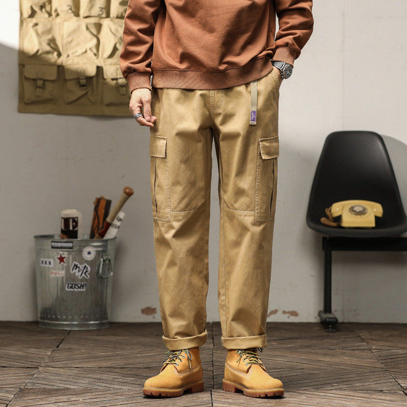 Herren Cargo-Hose Praktisch Vieltaschig Verstellbar - BerlinGlamour