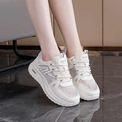 Damen Sneaker Atmungsaktiv Mesh Stoßdämpfend