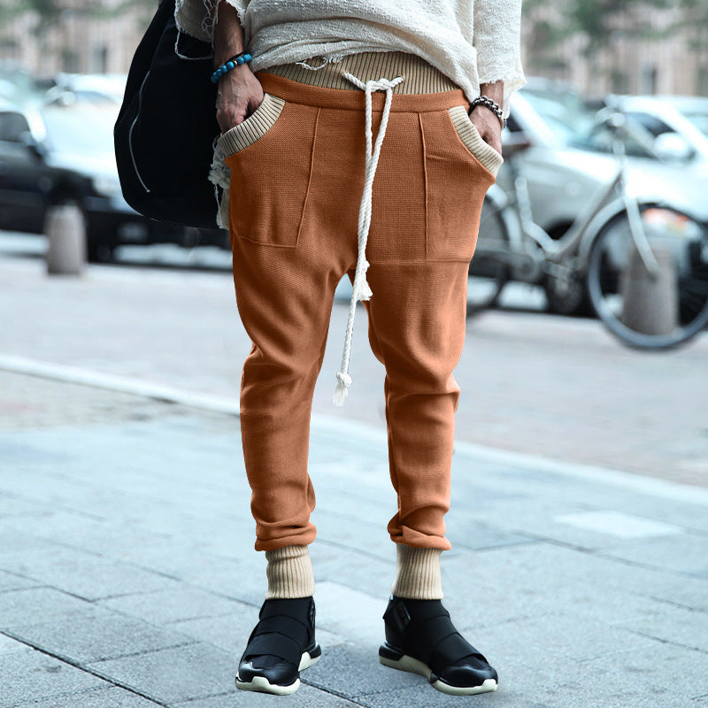 Bequeme Herren Jogginghose mit Taschen Elastisch - BerlinGlamour