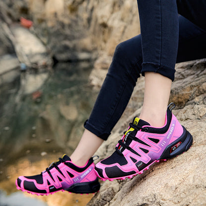 Damen Sneaker Bequem Trail Laufschuhe Stabil