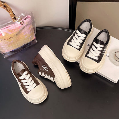 Damen Sneaker High Heel Plattform atmungsaktiv Komfort