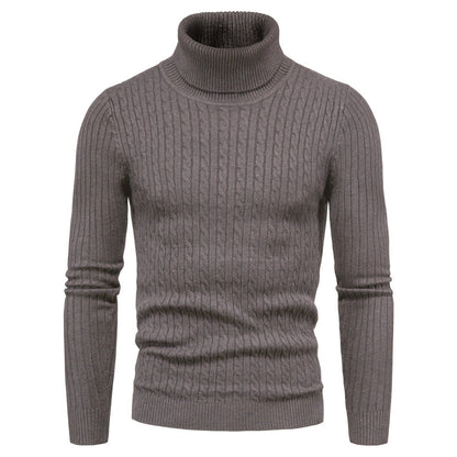 Herren Rollkragenpullover Komfortabel Warm Modern