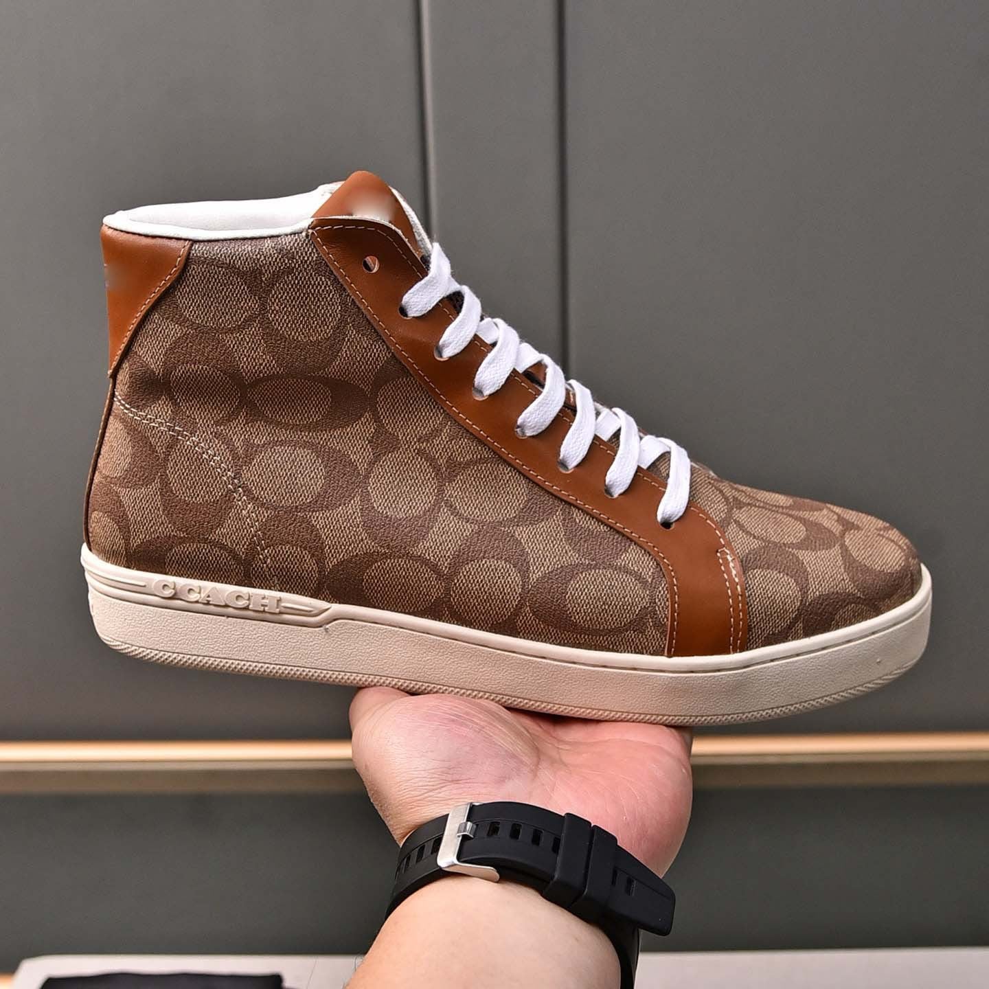 Damen Sneaker High-Top Sportlich Moderne Schuhe