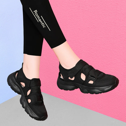 Damen Sandalen Sportlich Bequem Verstellbar