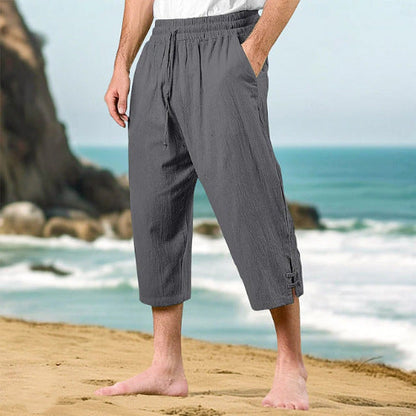 Herren Leicht Sommerhose Capri Stil Berlin