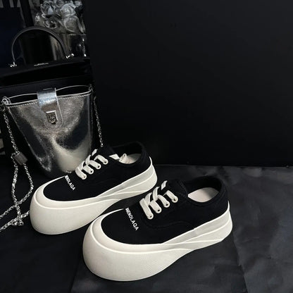 Damen Sneaker Plateau Hoch Komfortable Schuhe Modern