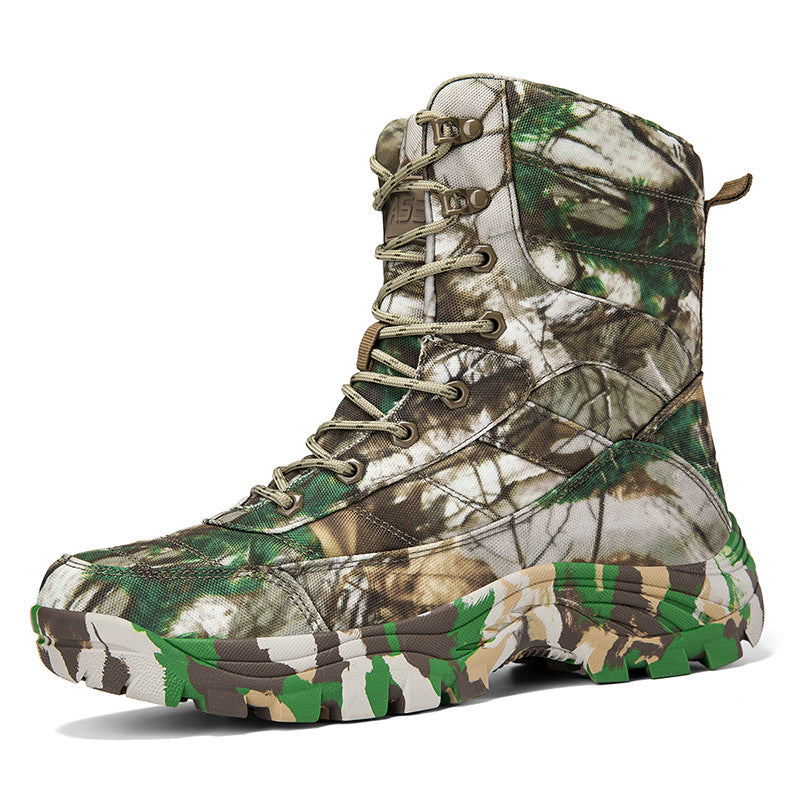 Herren Outdoor-Stiefel Camouflage robust Knöchelschutz