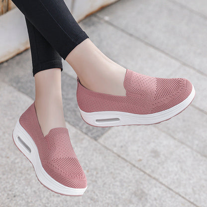 Damen Sneaker Leicht Luftpolsterung Bequem Sport