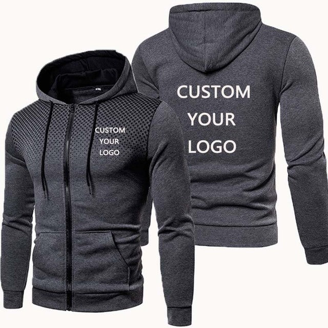 Herren Sport Hoodie Personalisierbar mit Druck Modern