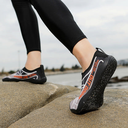Damen Freizeitschuhe Aqua Schnelltrocker Wasserschuhe Rutschfest