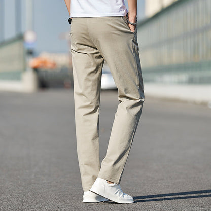 Herren Freizeithosen Bequem Elastisch Mit Stretch