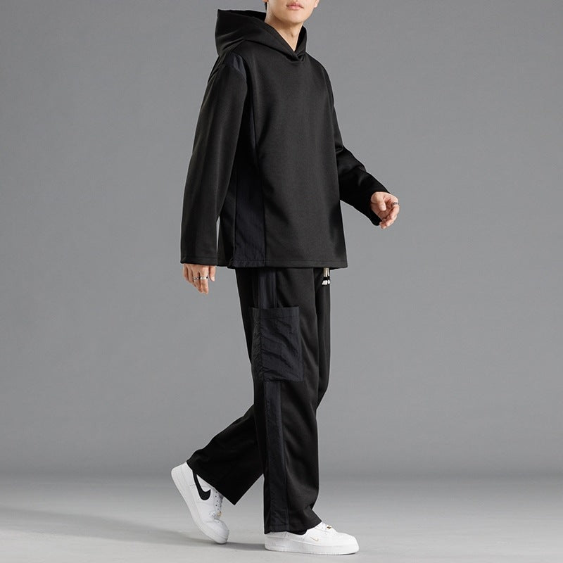 Herren Hoodie Set Jogginghose Sportlich Bequem