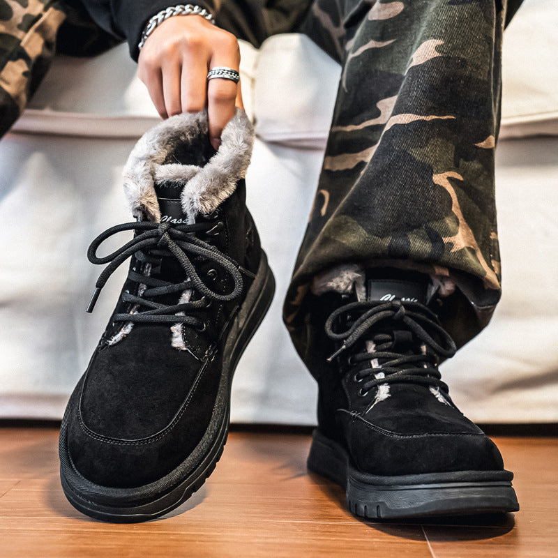 Damen Winterstiefel Warm Isoliert Rutschfest Sportlich