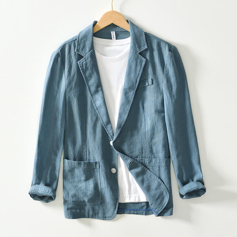 Leinenjacke Damen Sommer Modern