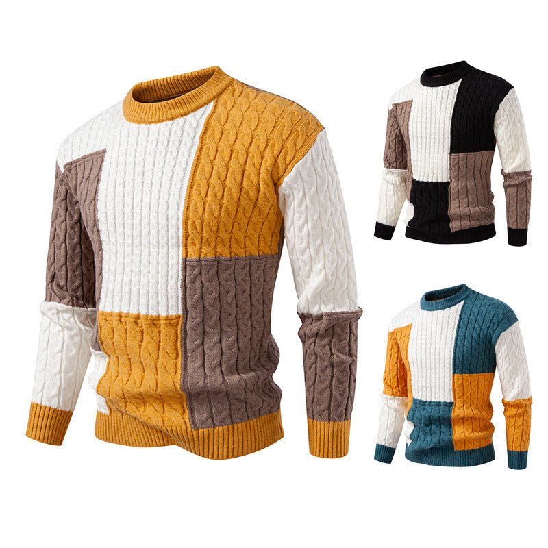 Herren Strickpullover Modern mit Muster und Tragekomfort - BerlinGlamour