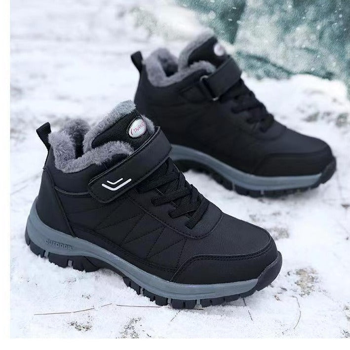 Damen Winterstiefel Fleecegefüttert Rutschfest Warm