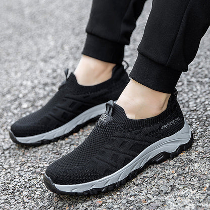 Damen Laufschuhe Komfortabel Atmungsaktiv Slip-On Sneaker