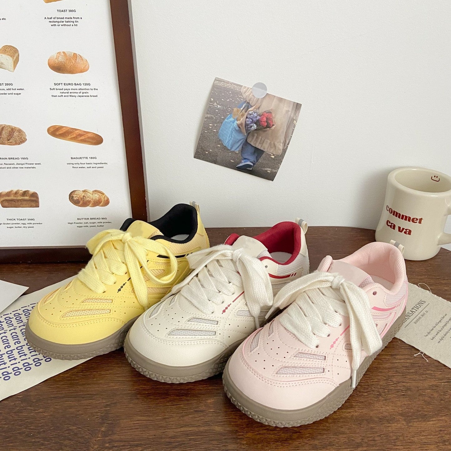 Damen Sneaker atmungsaktiv mit Schnürsystem Trend