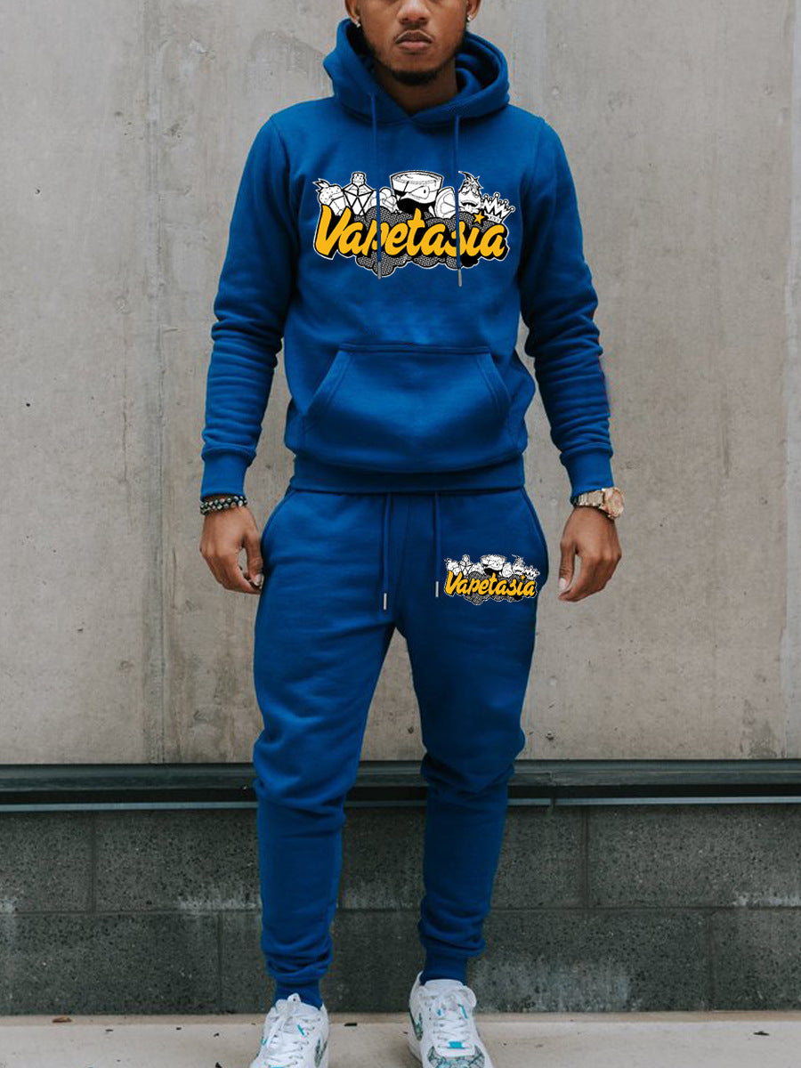 Herren Jogginganzug mit Grafikdruck Modern Sportlich