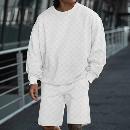 Herren Sportset Sweatshirt und Shorts Bequem