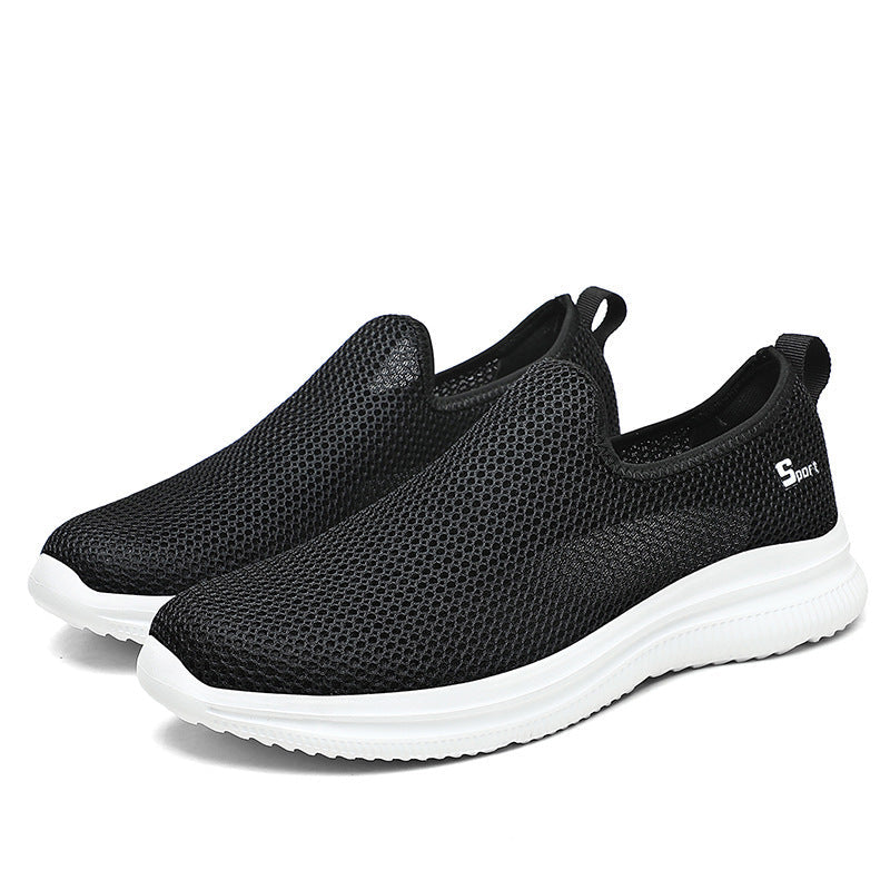 Damen Slip-On Schuhe Atmungsaktiv Rutschfest Freizeit