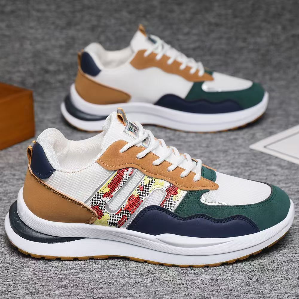Damen Sneaker Sportlich Leicht Mesh Oberfläche Komfort Sohle - BerlinGlamour