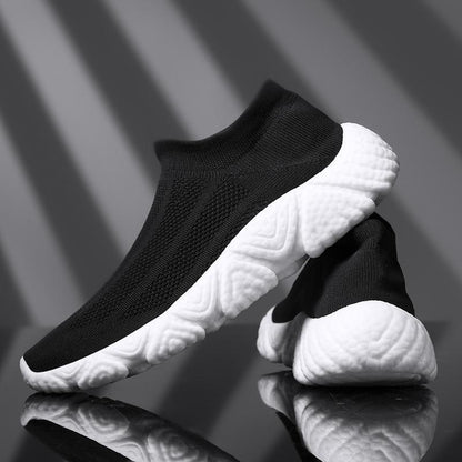 Damen Sportschuhe Atmungsaktiv Elastisch Laufschuhe Frauen