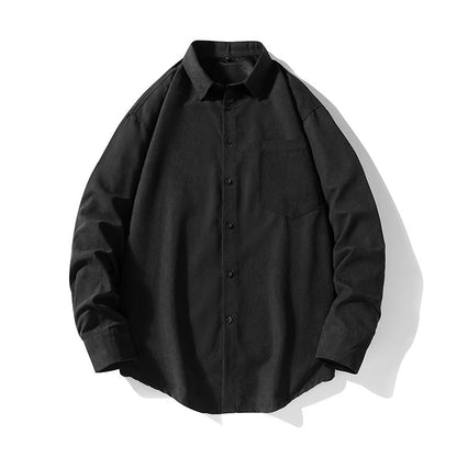 Herren Hemdbluse Robustes Baumwollhemd Lässig Modern