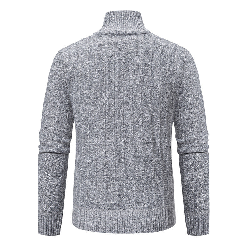 Herren Pullover Strick Reißverschluss Modern Berlin