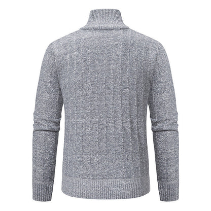 Herren Pullover Strick Reißverschluss Modern Berlin