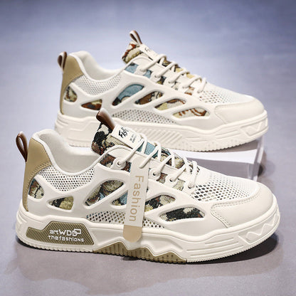 Damen Sneakers Atmungsaktiv Modisch Sportlich