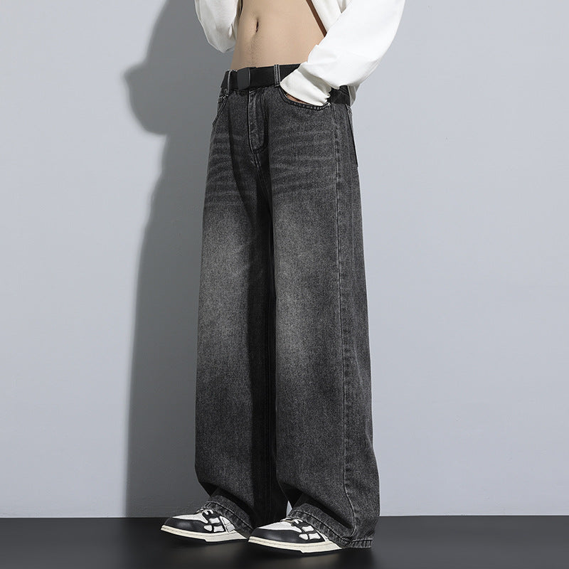 Weite Denim-Jeans Unisex Bequem Berlin Style