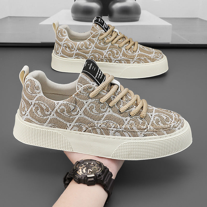 Damen Sneaker Atmungsaktiv Elastisch Trendy Sportschuhe